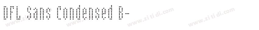 DFL Sans Condensed B字体转换